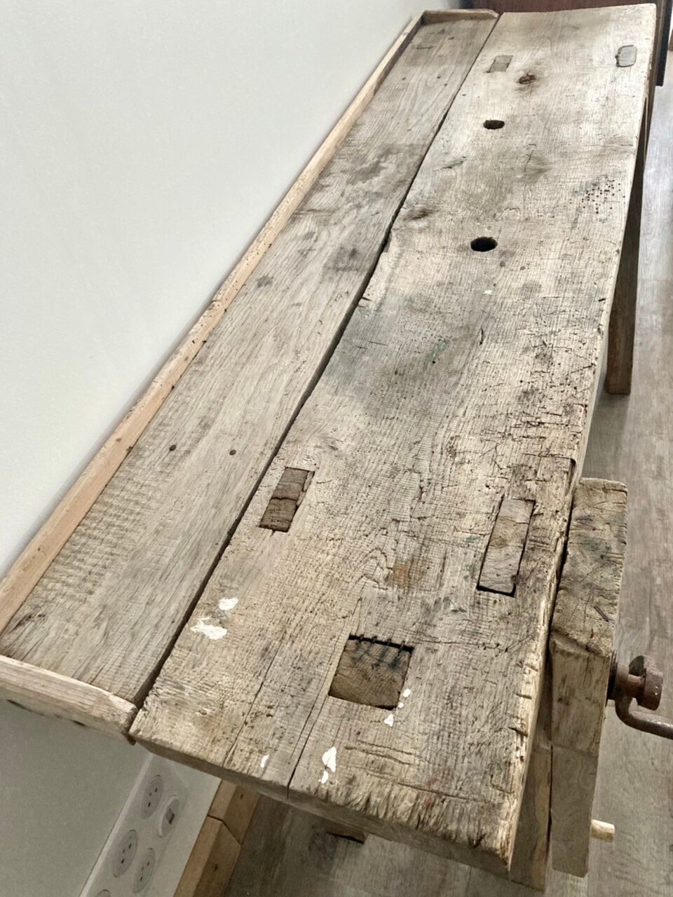 Authentic old workbench