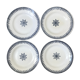 Series of 4 flat plates terre de fer model "primax"
