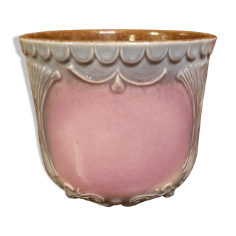 Cache-pot en barbotine