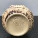 Ancien vase Jaspa céramique beige marron vintage