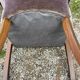 4 vintage velvet armchairs