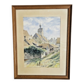 Aquarelle – signée A. Grisel