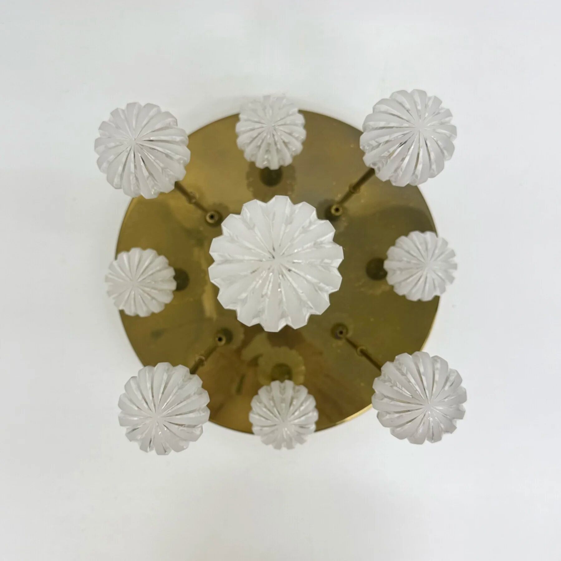 Mid-century design Christoph Palme ceiling lamp, 1980s