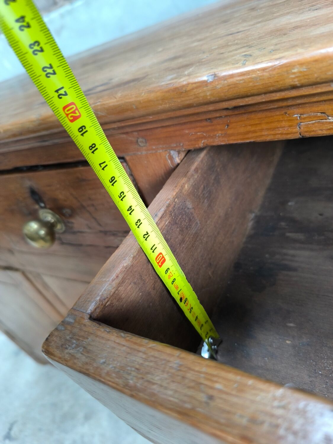 Pine sideboard from 1900