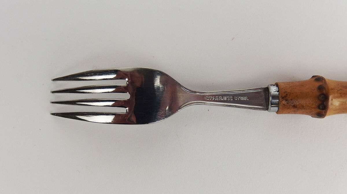 Set of 12 bamboo forks