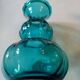 Pair of antique art deco glass vases