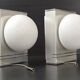 Pair of vintage 1970 wall lights
