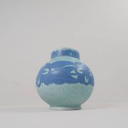 Vase Art Déco Gustavsberg Sgraffito Josef Ekberg, Suède, 1922