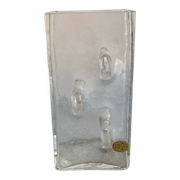 Block vase by Tirol Riedel, Austria, 1960s