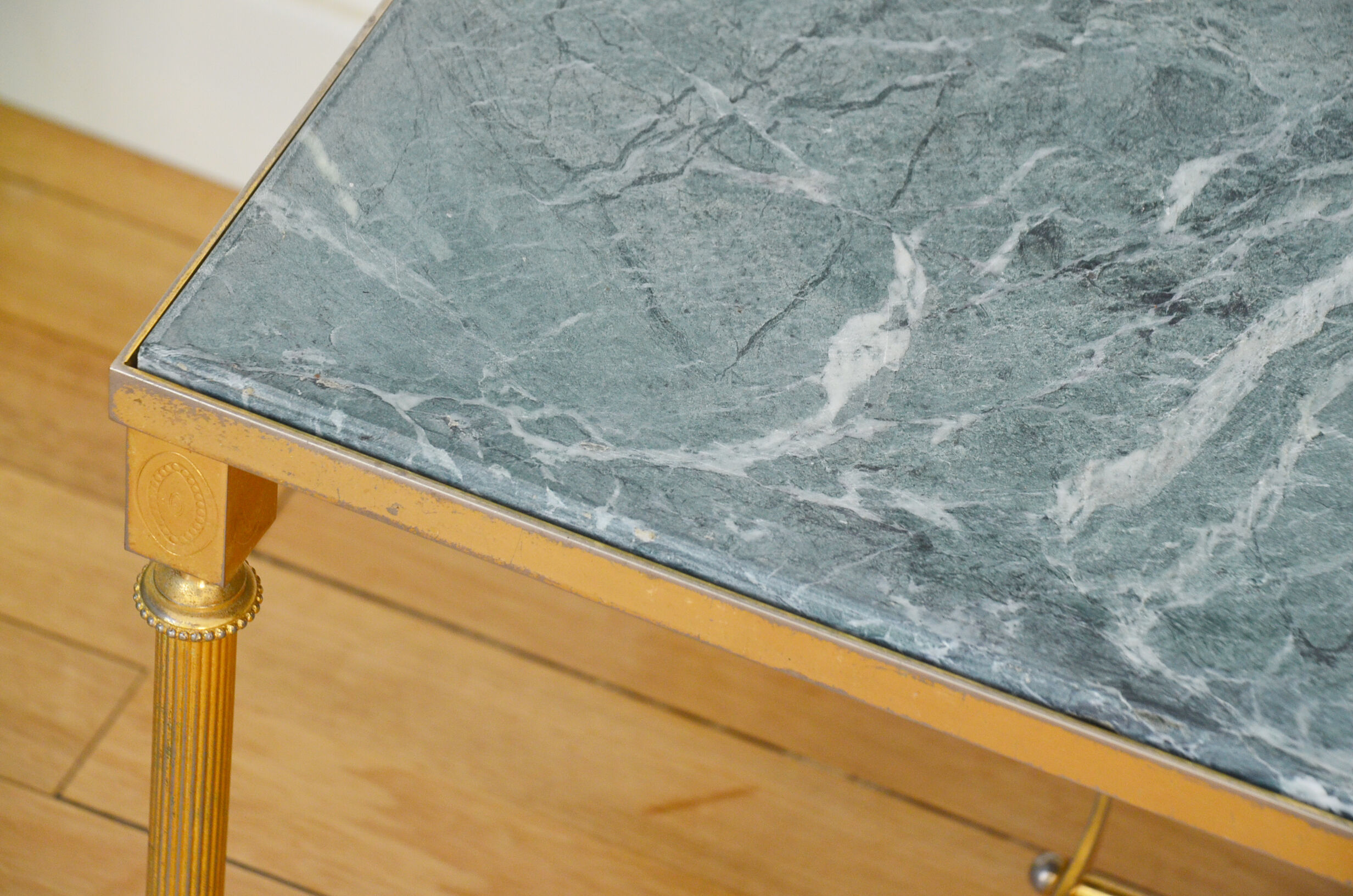 Table basse marbre années 60