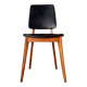 Chaise scandinave ancienne piétement compas