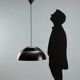 Suspension AJ-Pendel Louis Poulsen, vintage design by Arne Jacobsen, 1990s.