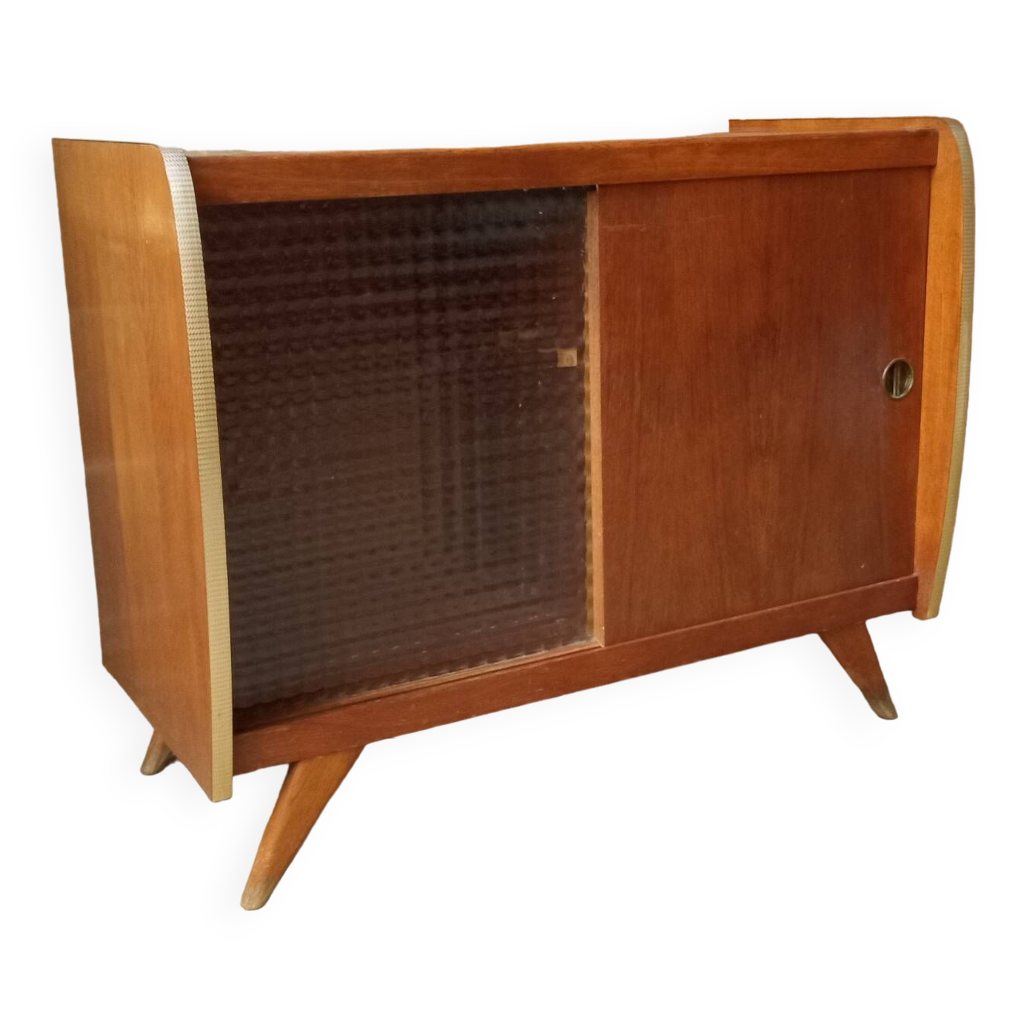 Vintage sideboard with compass feet