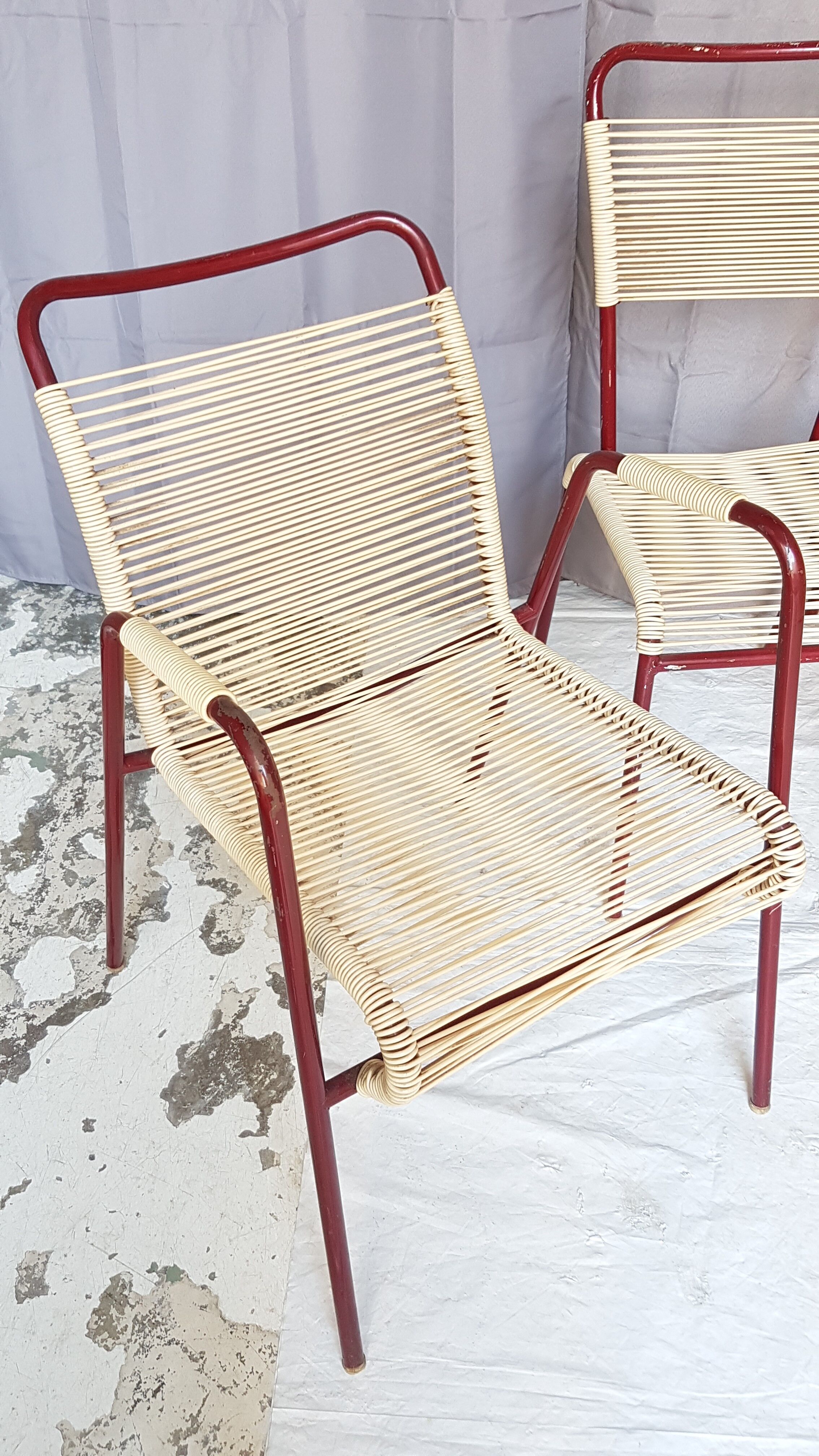 "vintage 60" garden seat set