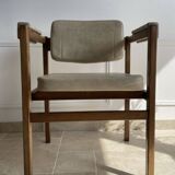 Set of 6 designer wooden chairs