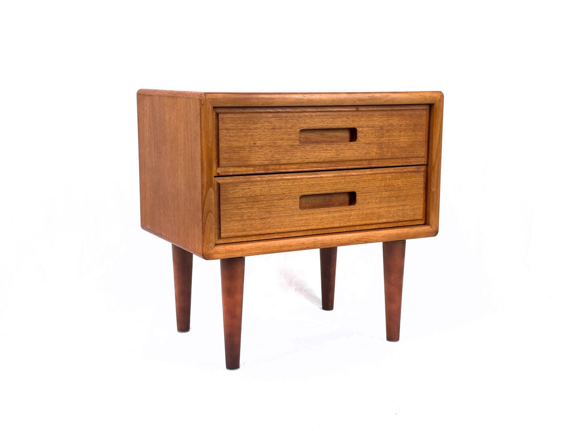 Vintage teak bedside table, 1960s