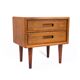Vintage teak bedside table, 1960s