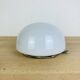 Vintage half-sphere opaline ball wall light