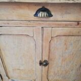 Parisian raw wood buffet