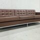 Florence Knoll Canapé Cuir Sabrina