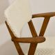 Scandinavian wooden chair 1950