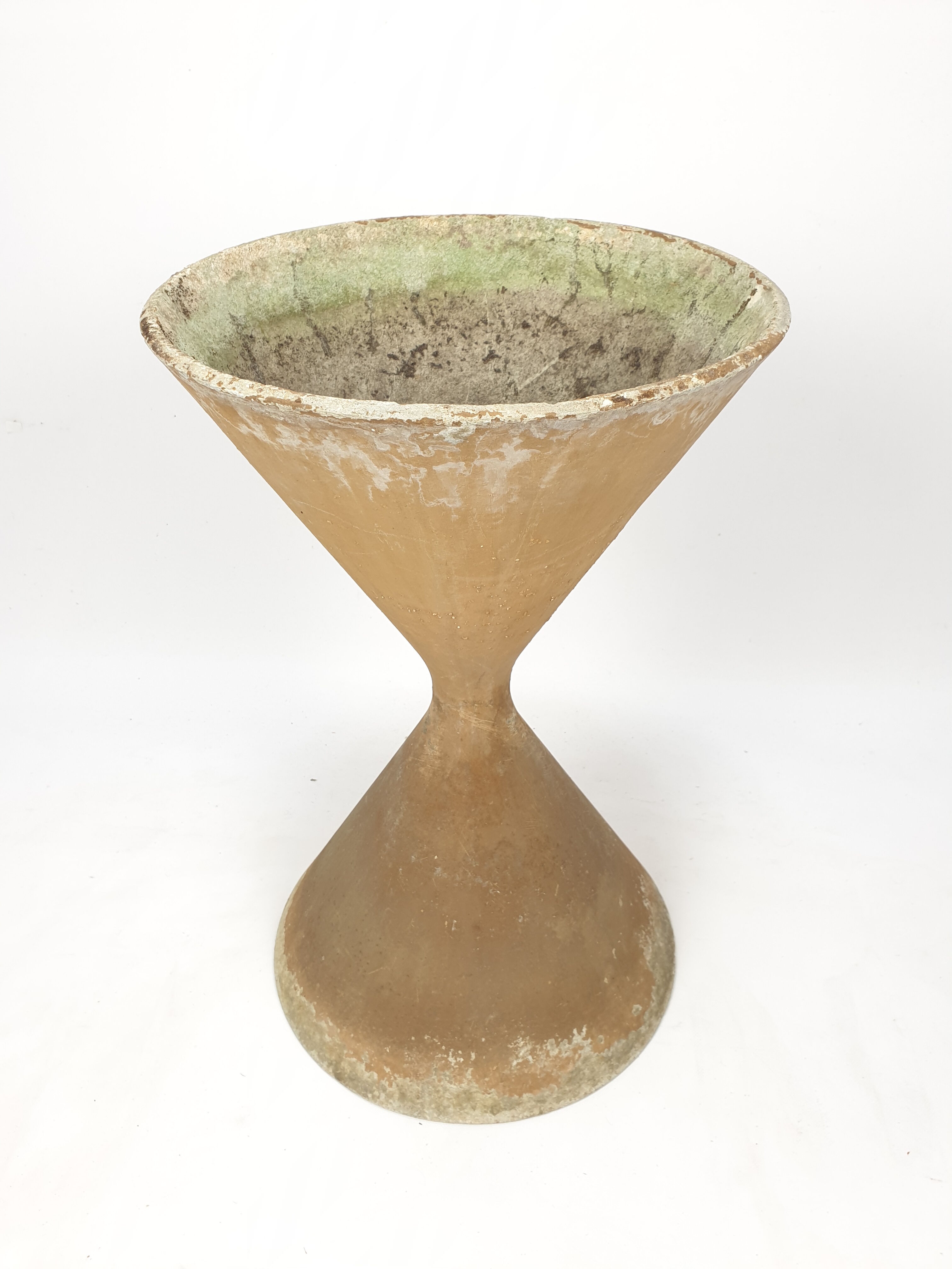 Design diabolo planter Anton Bee assisted by Willy Guhl, 1960