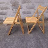 2 folding chairs from the 80s and 90s