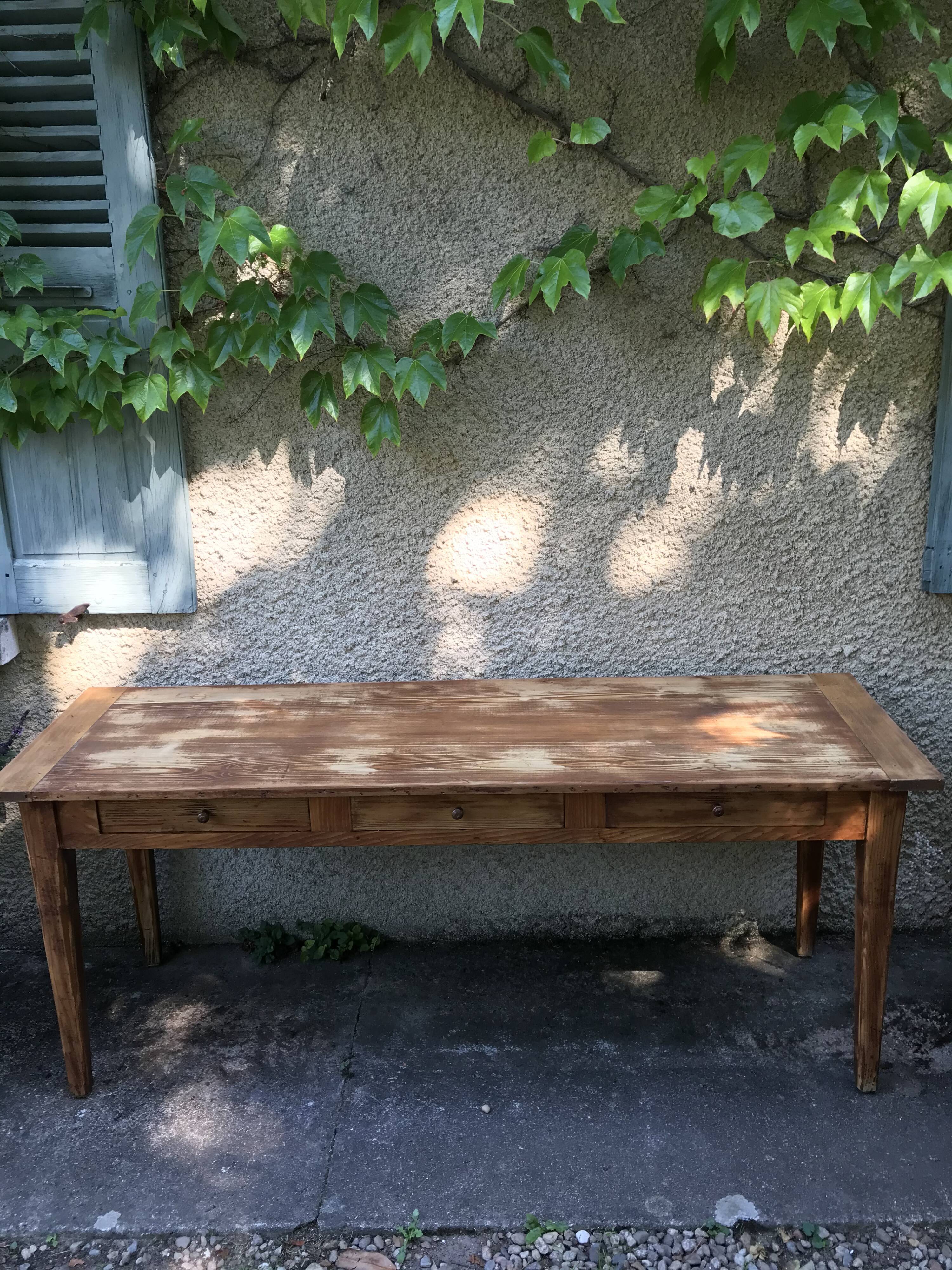 Vintage bistro table