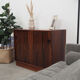 Rosewood commode, Danish design, 1960s, manufactured by Hjørnebo