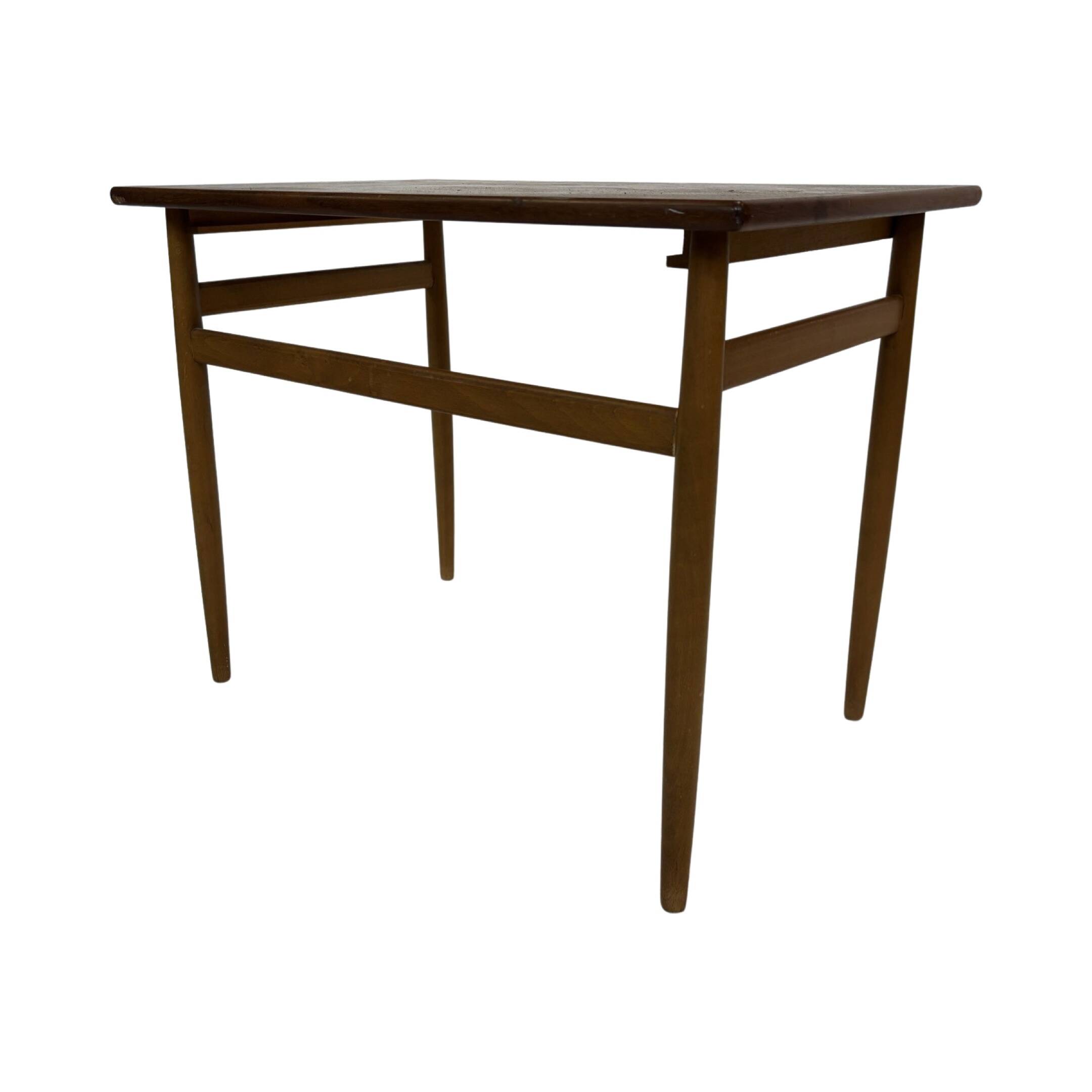 Vintage side tables nesting tables 1960s teak design