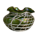 Vase in colored glass