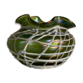 Vase en verre coloré