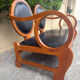 original Hungarian Art Deco bench in walnut by Lajos Kozma