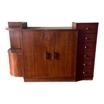 Weekly chest of drawers - 6 drawers, shelves, linen compartment