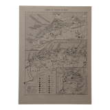 Original lithograph on Algeria