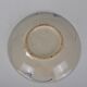Chinese dish plate with blue carp decor