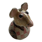 Petit vase “bud vase” en céramique émaillée