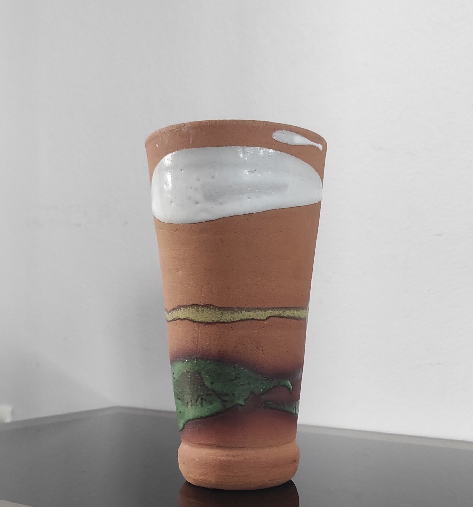 Vintage artisanal vase