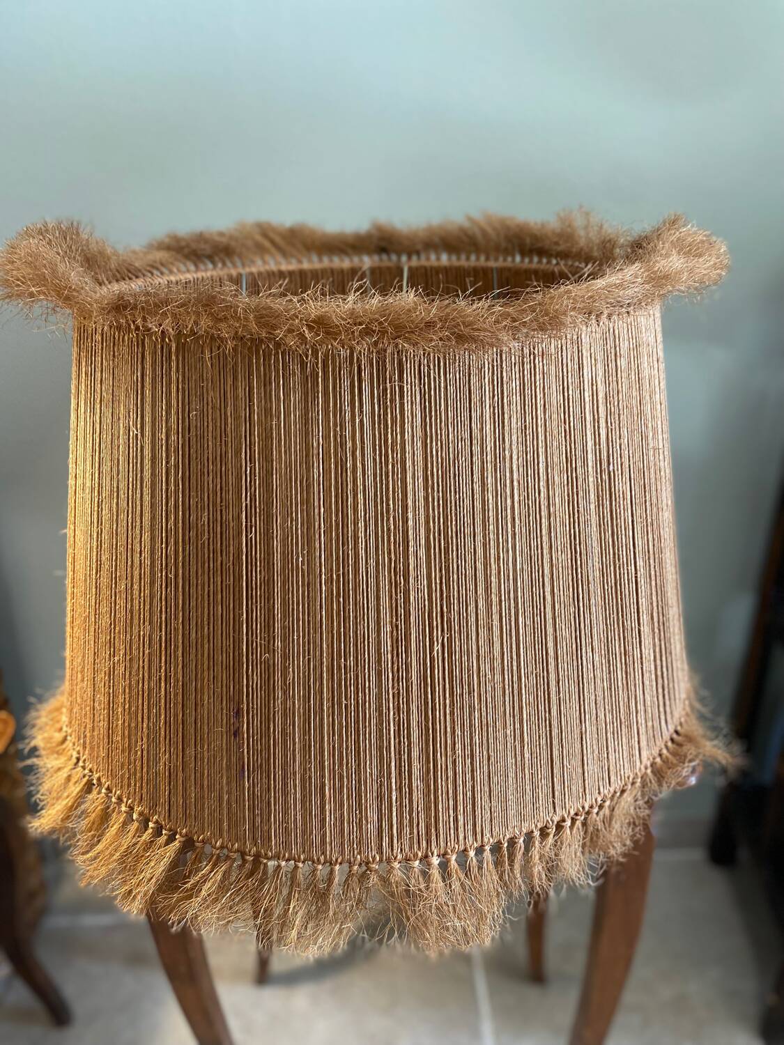 Large vintage lampshade