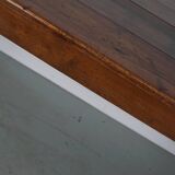 Antique 19th Century French Rustic Farmhouse Dining Table Fruitwood