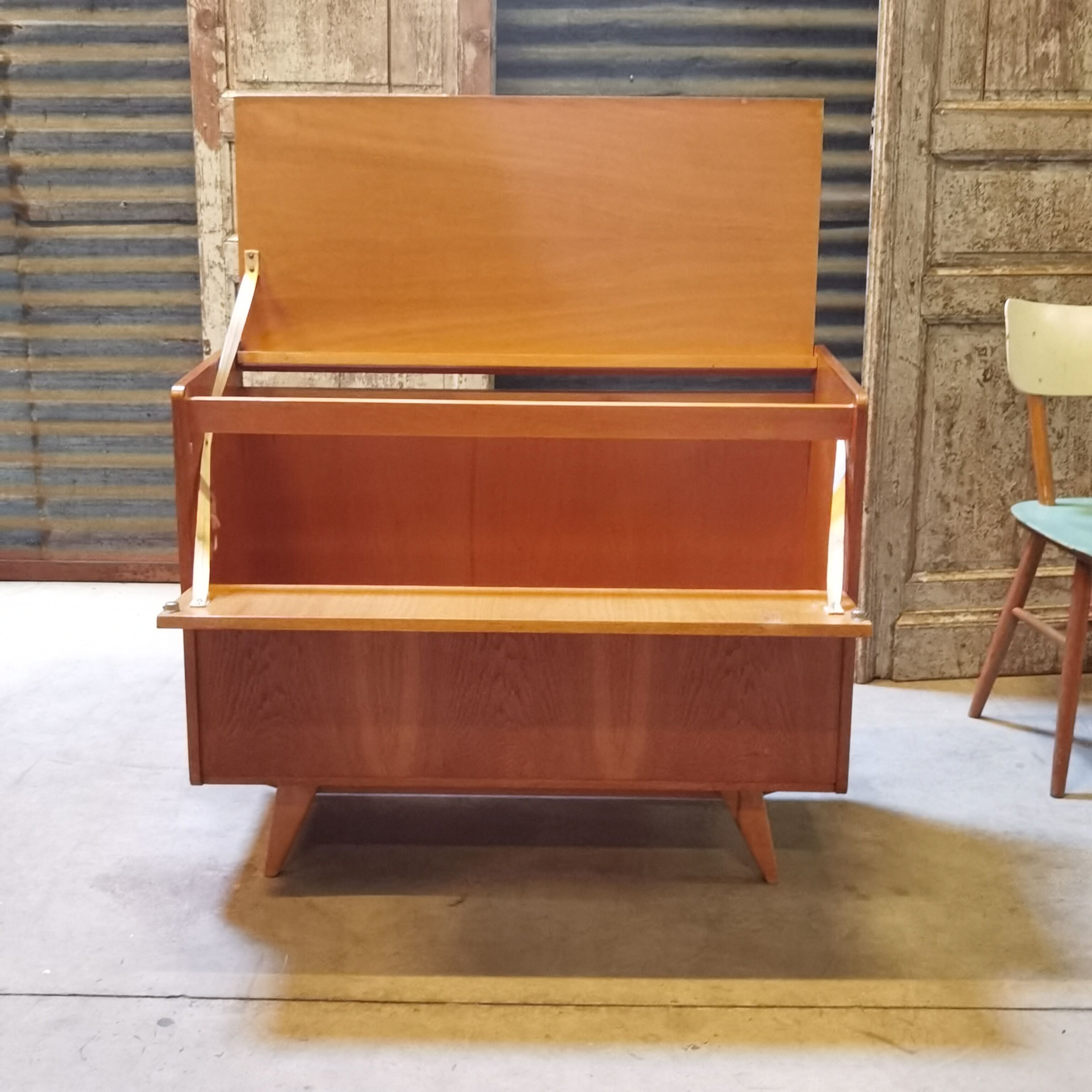 Storage chest or mini bar U459 by Jiri Jiroutek for Interier Praha 1960