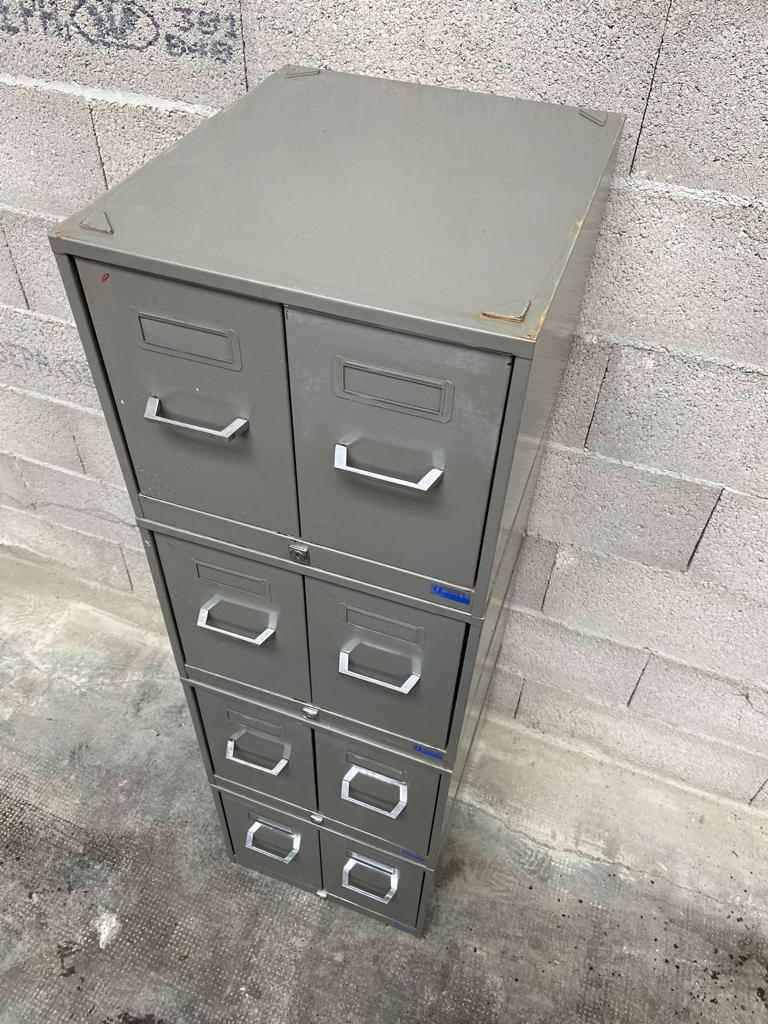 Modular Archiving Cabinet 8 drawers metal