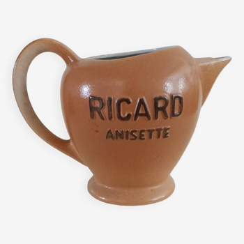 Ricard stoneware pitcher