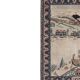Vintage handmade Turkish rug 130x155 cm