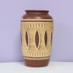 Brown & beige West Germany vase