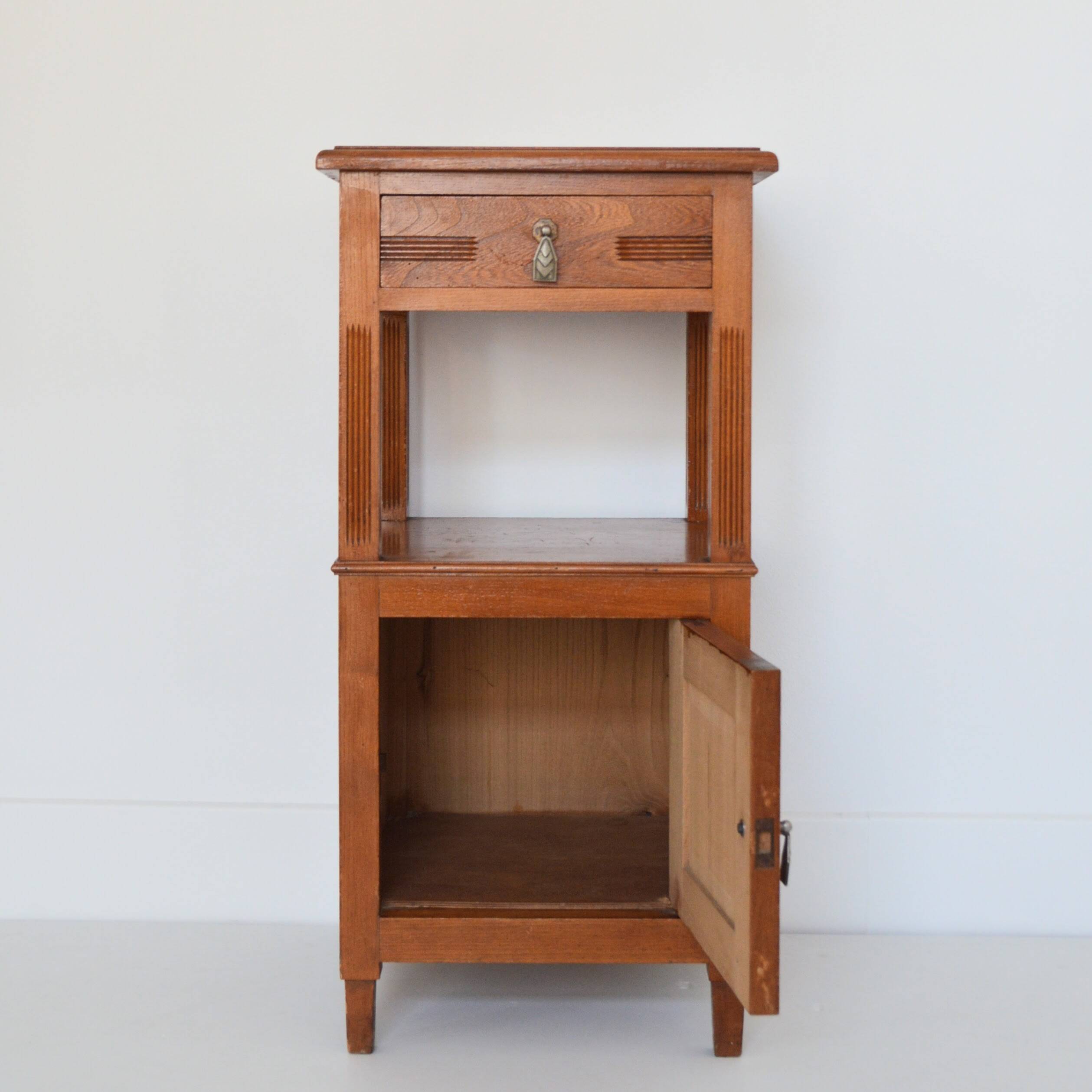 Console / Chevet / Table d'appoint Art déco 1930 vintage
