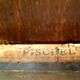 Fischel bench with pressed wood decoration