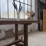 2m elm monastery table