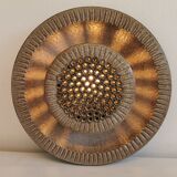Ceramic wall lamp, from Løvemose Ceramics Denmark 1960s
