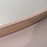 Free-form mirror with gold edge, 1950, 40x27 cm